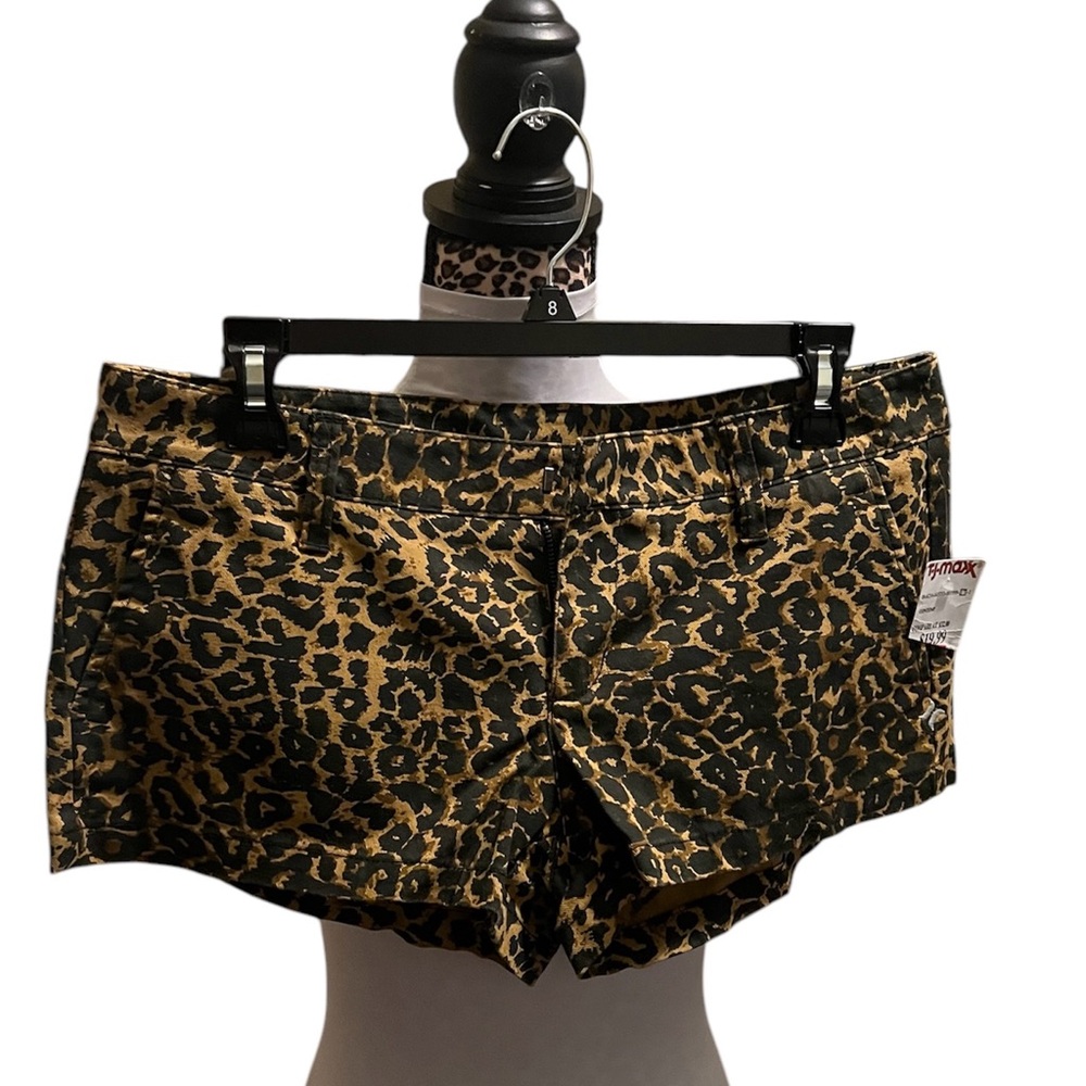 Leopard Print Shorts